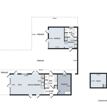 Beautiful Newly Built House From 2022 With A Separate Annex Ebeltoft